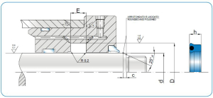 Diagram - RPO Type Rod Seal