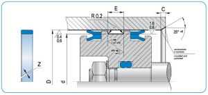 Diagram - HES Type External Wear Ring