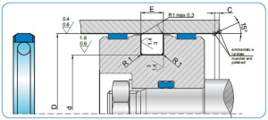 Diagram - TPD Type Piston Seal